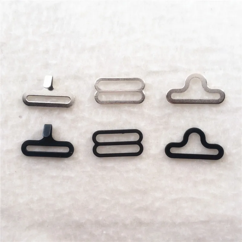 

Chenkai 1000 sets Metal Adjustable Bow Tie Hardware Necktie Hook Cravat Clips Fasteners Strap