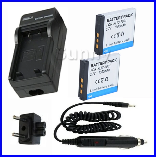 Аккумулятор (2 шт. в упаковке) + зарядное устройство KODAK EasyShare V550 V570 V610 V705 M893IS M1063 MD1063