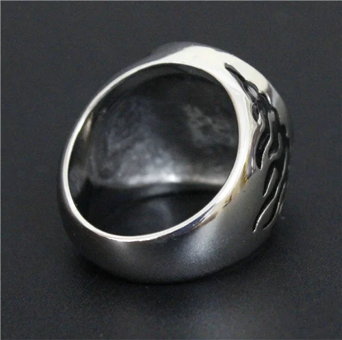 Кольцо с крестом для мужчин и мальчиков из нержавеющей стали 316L|ring blue|ring clockring scale |