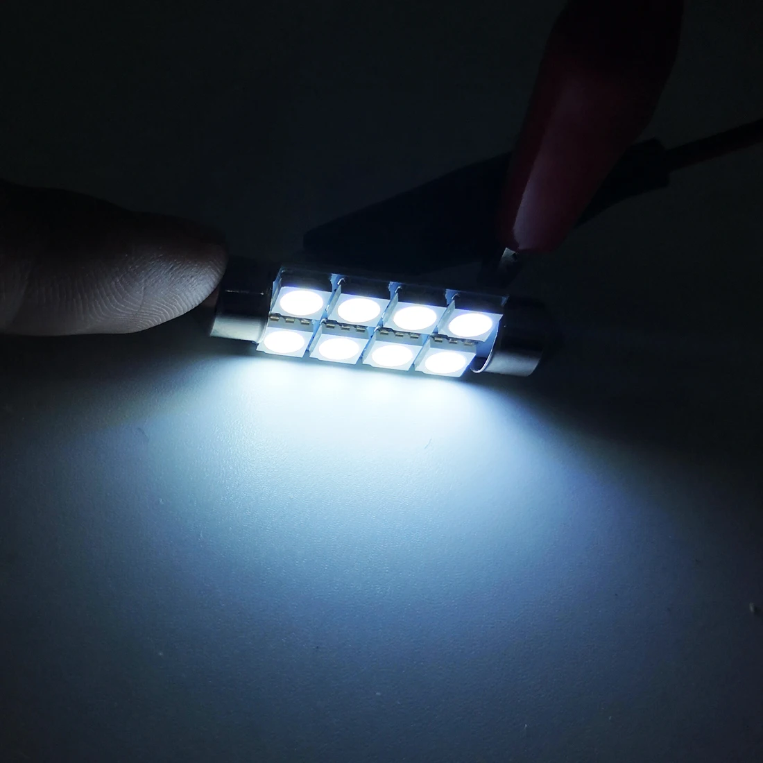 4 шт. идеальный светодиодный автомобильный фестонный 31 мм 41 5050 8SMD 12V C5W