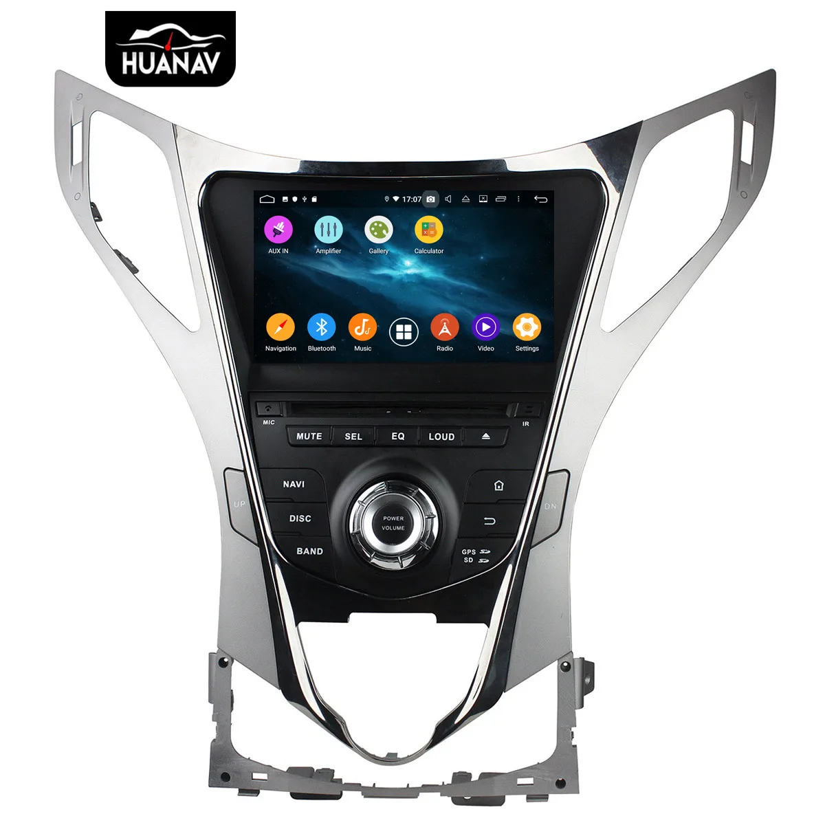 DSP Android 9 0 без dvd плеера GPS навигация для Hyundai AZERA Grandeur i55 2011 + авто радио головное