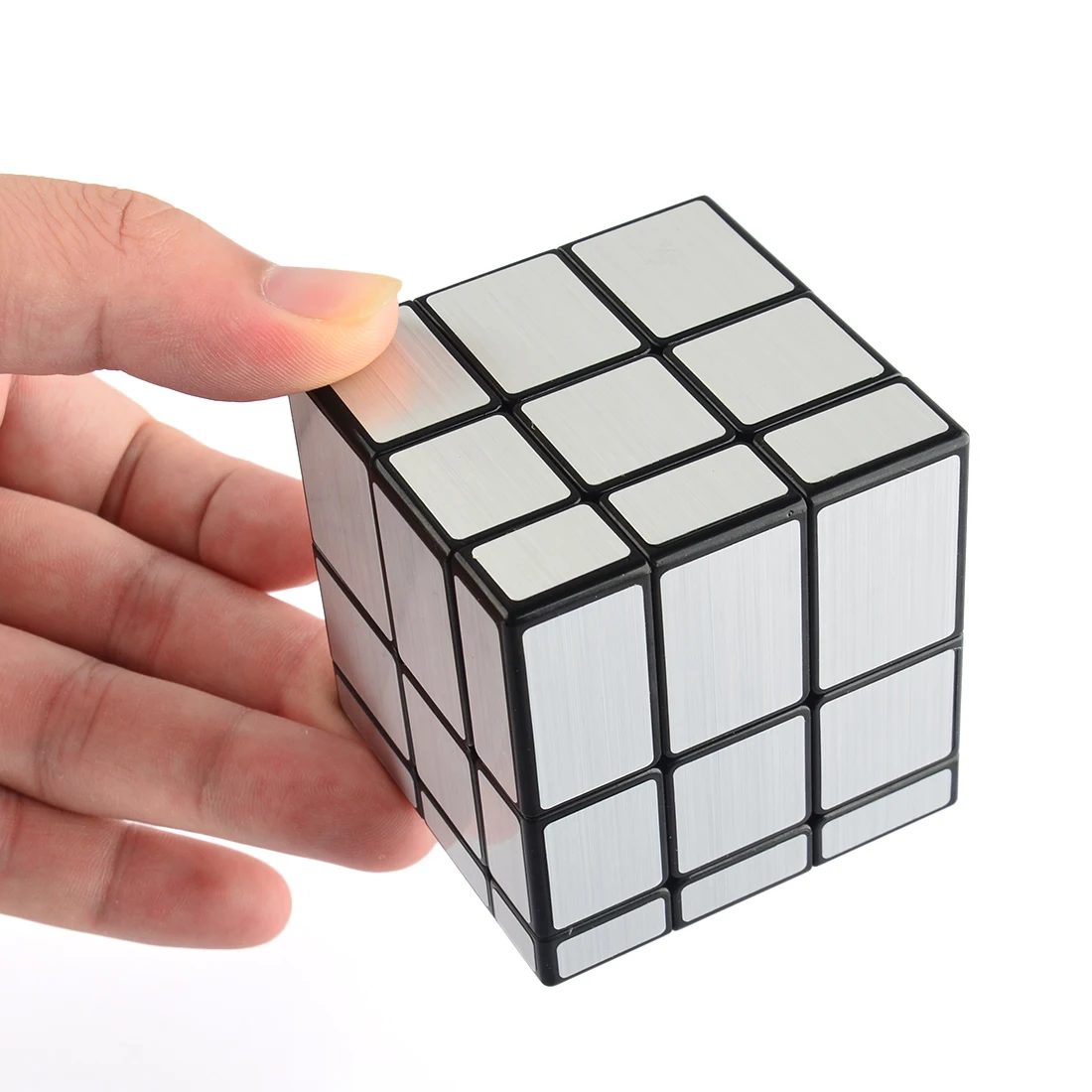 Qiyi зеркальный куб 3x3 скоростной куб 3x3x3 волшебный куб головоломка Развивающие игрушки для детей серебряные/Золотые/зеленые зеркальные блоки