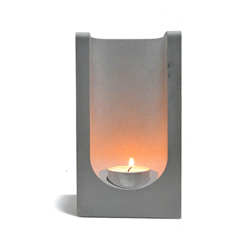 Бетонные подсвечники формы для домашнего интерьера гостиной подсвечник | Дом и