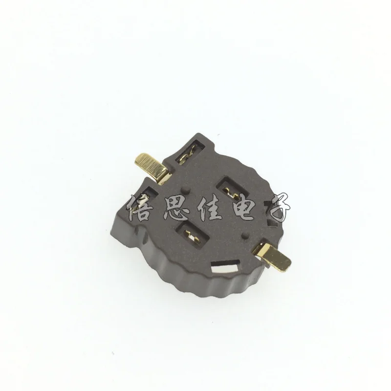 30pcs/BS-1220-2 battery holder connector CR1220 patch button pin gold-plated high temperature | Обустройство дома