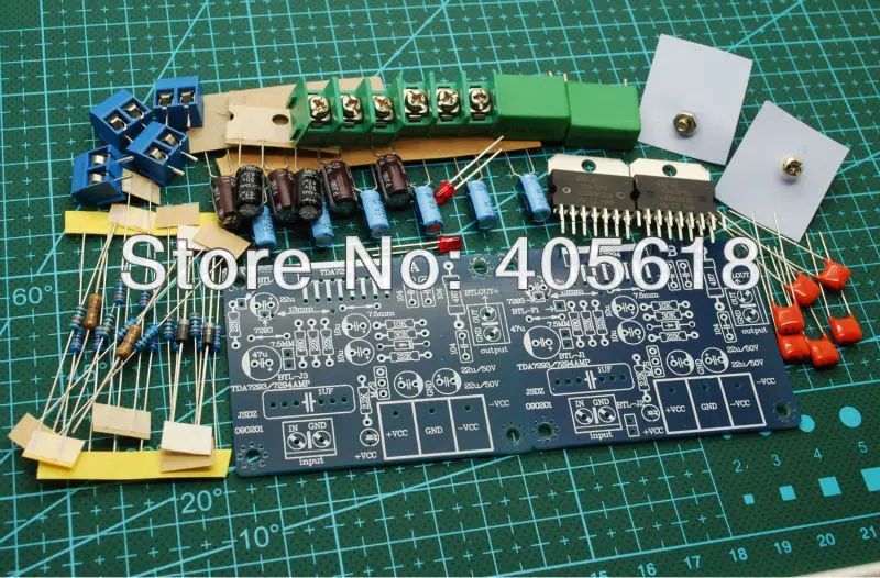 60 Вт + TDA7294 AMP Двухканальный аудио усилитель мощности комплект усилителей для