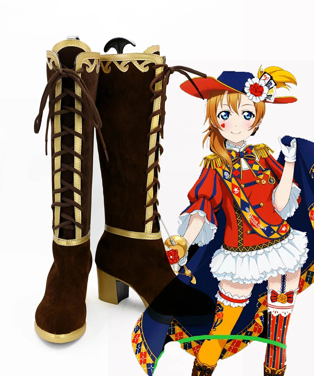 Сапоги для косплея Maki Nishikino Eli Ayase Elli обувь Love Live изготовленные на заказ любого