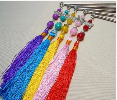 Осеннее женское Короткое платье Hanbok корейское этнические костюмы вышитые