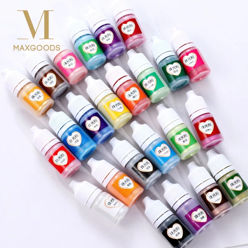 Перламутровый пигментный порошок 5 мл Радужный УФ полимер для самостоятельного