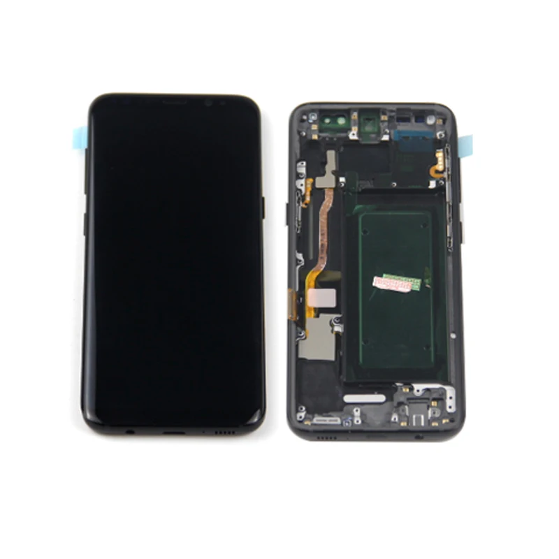 Оригинальный ЖК-дисплей для Samsung S8 G950 G950U G950F Plus G955 G955F кодирующий преобразователь