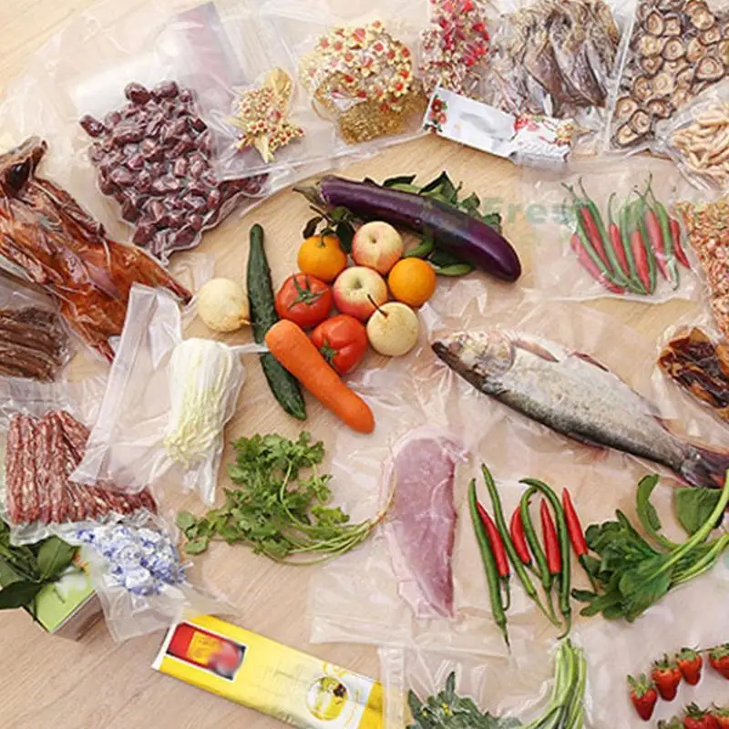 100 шт./лот вакуумные пакеты для пищевых продуктов Sous Vide упаковочная машина Упаковочные пакеты кухонные пакеты для хранения