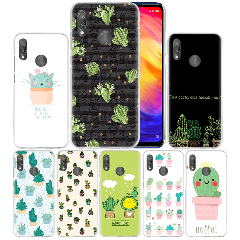 Винтажный чехол кактус с цветами для Xiao mi Red mi Go Note 7 6 6A Pro S2 5 5A 4X mi A1 A2 9 mi x 3 5G 8 lite Play F1 жесткий чехол для телефона из ПК