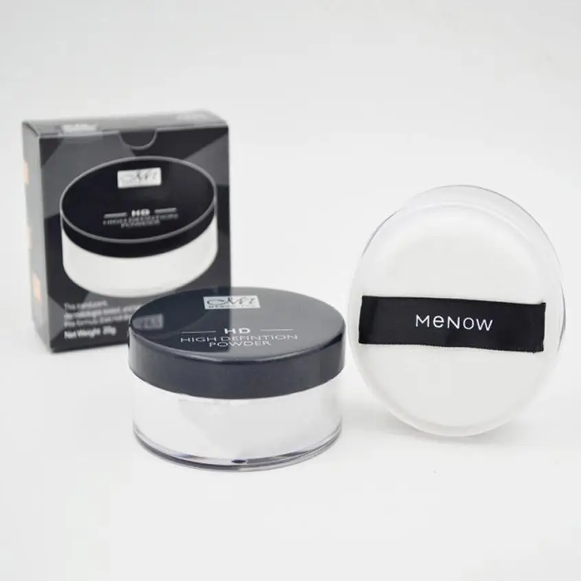 MENOW 2018 косметическая пудра водонепроницаемая полупрозрачная свободная для