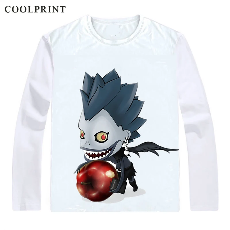 Недалеко от Ryuk матовый риюку Shinigami футболка тетрадь смерти Desu Noto Мужская на