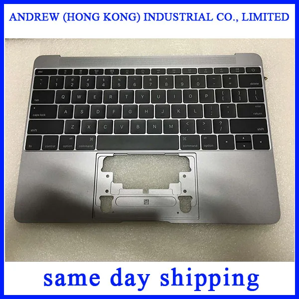 Оригинал для Macbook Pro Retina 12 &quotA1534 Topcase с клавиатурой Верхняя панель американская