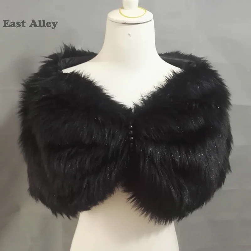 Свадебная шаль с жемчугом и искусственным мехом для невесты|bolero coat|bridal bolerofaux fur