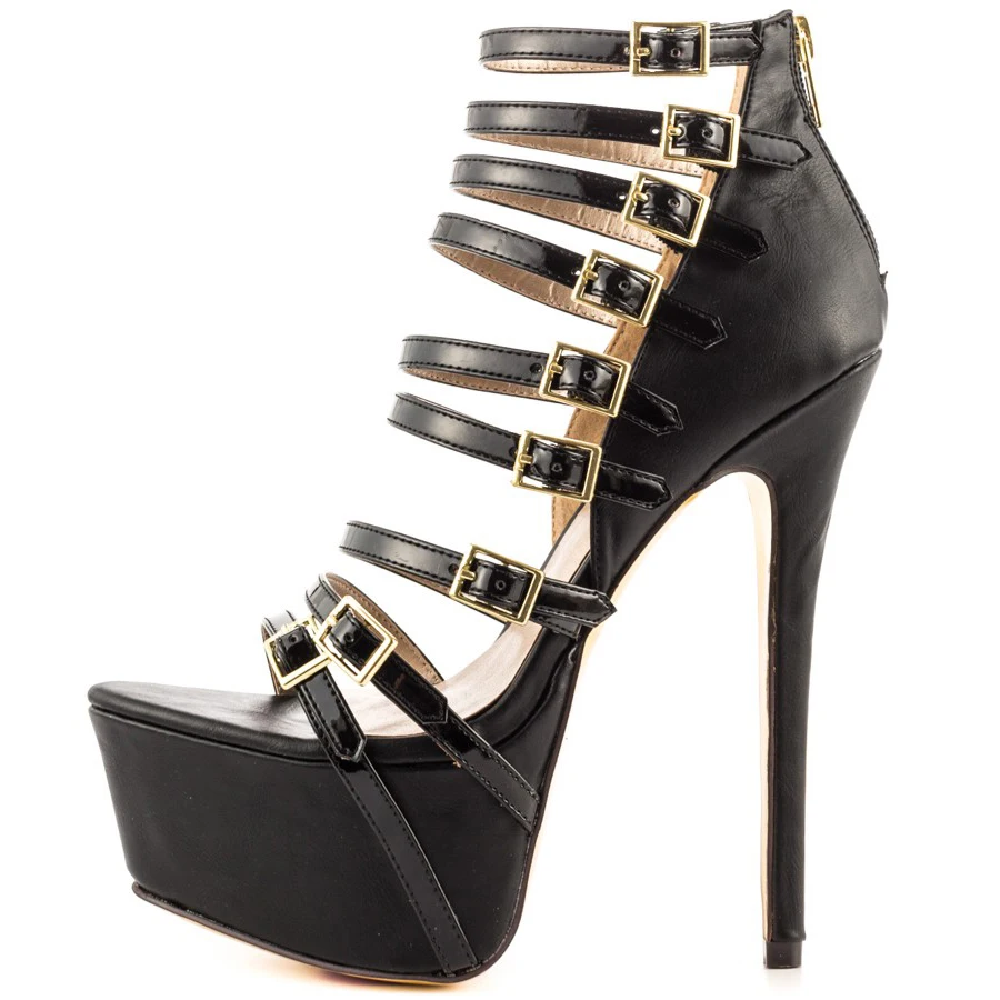 Оригинальные красивые женские сандалии с открытым носком босоножки на высоком