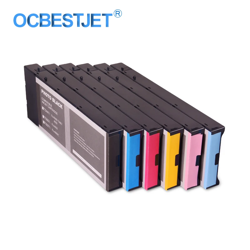 

6 цветов/комплект, картридж с чернилами для Epson Stylus Pro 7000 7500 9000 9500