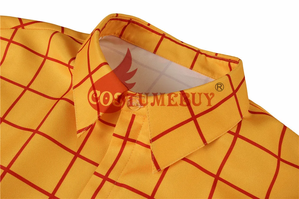 CostumeBuy игрушка история Косплей деревянный костюм ковбой костюм шляпа карнавал взрослых мужчин Хэллоуин праздничные на заказ жилет рубашка шарф ремень