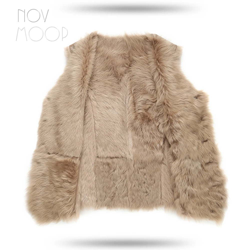 Men black camel grey genuine leather real lambskin shearling fur vest winter 100% wool coat jackets chalecos para hombre LT2622 | Мужская