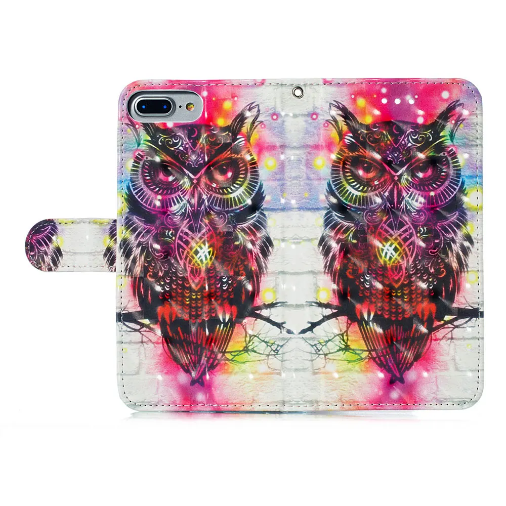 FQYANG 3D Filp case For IPHONE 8 PLUS 6 6S 7 X XS MAX XR PU Leather Wallet Cover 8PLUS 7PLUS 6PLUS XSMAX Phone | Мобильные телефоны