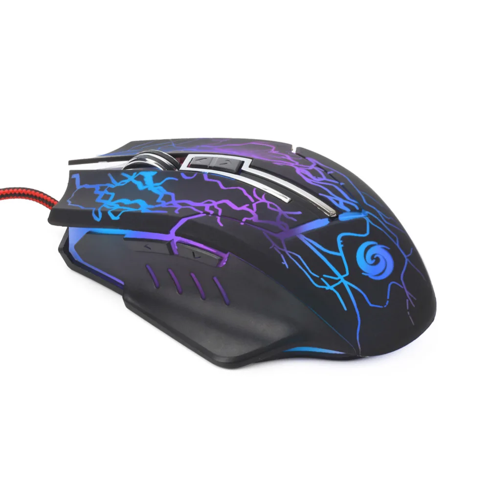 3200 dpi светодиодный оптический 6 кнопок 6D Проводная игровая мышь USB игровая профессиональная геймерская эргономичная компьютерная мышь для ПК Регулируемая игровая мышь