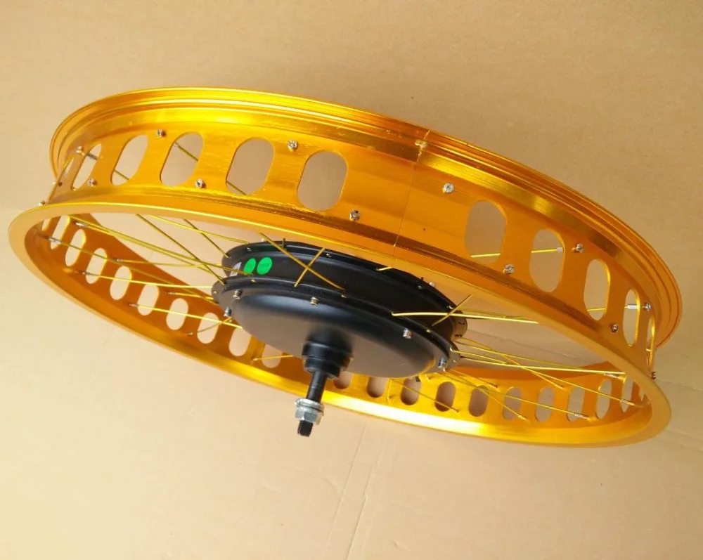 Kalosse золотистого цвета 48V 1000W пляжный велосипед электрический колеса 26*4 0 inch