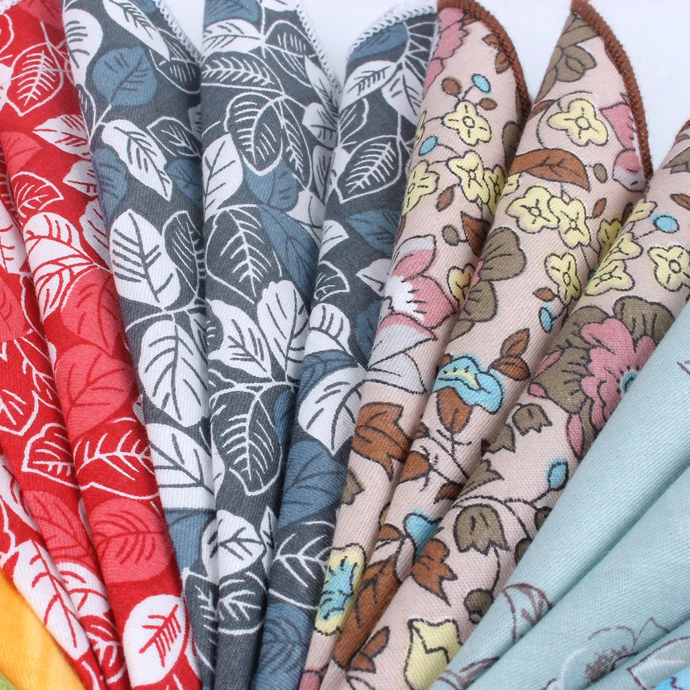 Карманный платок для костюмов квадратный мужчин и женщин мультяшное полотенце