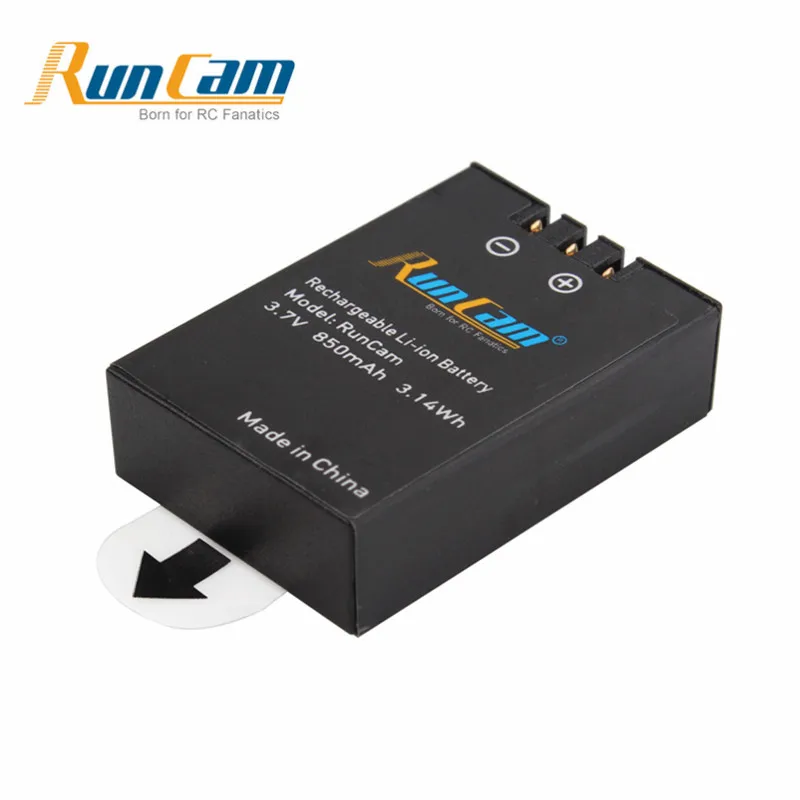 RUNCAM 2 Runcam2 запасная часть перезаряжаемая батарея 3 7 V 850mAh 3.14Wh литий-ионная