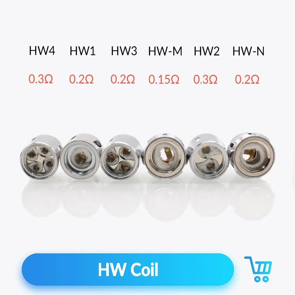 Volcanee 3 шт. HW катушка Замена 0.15ohm 0.2ohm нагревательный провод для ijust 3 атомайзер RDA RTA электронная сигарета Vaporizador Vape Core
