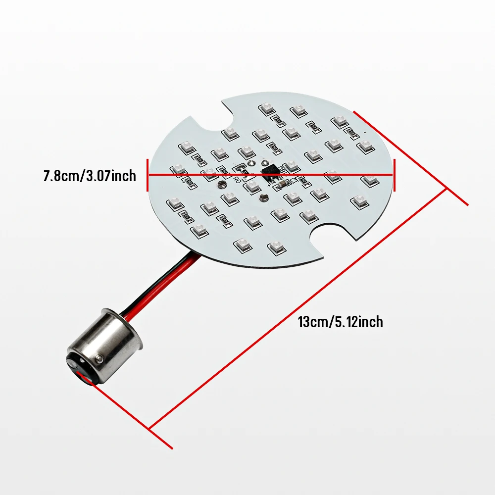 2X Передняя 1157 SMD светодиодный сигнальная Поворотная лампа светильник для Harley