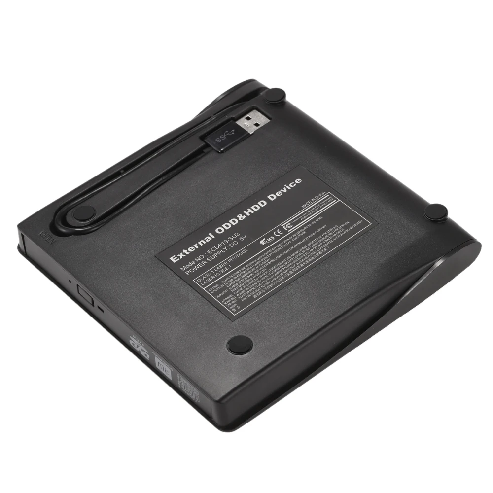 Портативный Ультратонкий USB 3 0 внешний тонкий телефон DVD проигрыватель