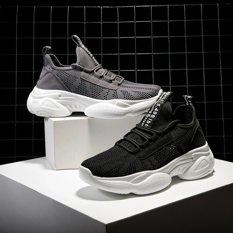 Летние полые Летающий с дышащей сеткой спортивная обувь подошвой из