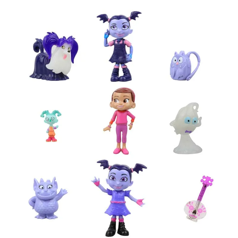 2018 дет vampirina вамп batwoman Эльза платье для девочек Фигурки Игрушка Кукла Моана