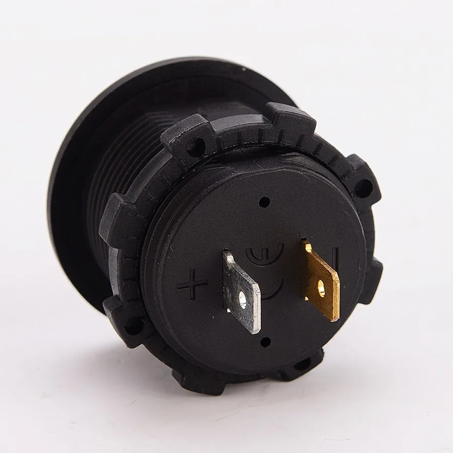 24В 12В мотоцикл RV автомобиль морской лодка вольтметр Водонепроницаемый