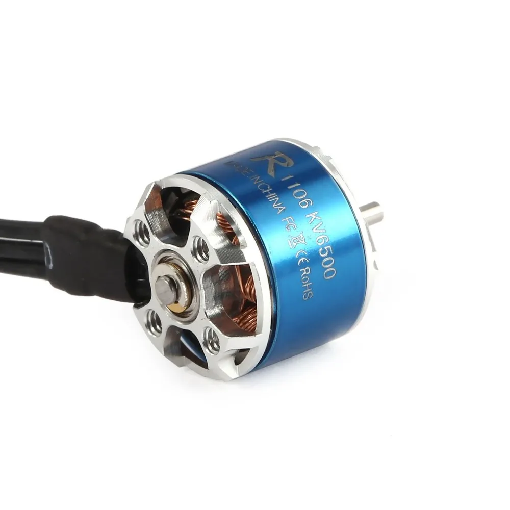 4 шт./лот SUNNYSKY R1106 5500KV 6500KV 8000KV бесщеточный двигатель для микро 60-90 мм FPV RC гоночный Дрон Квадрокоптер Мультикоптер