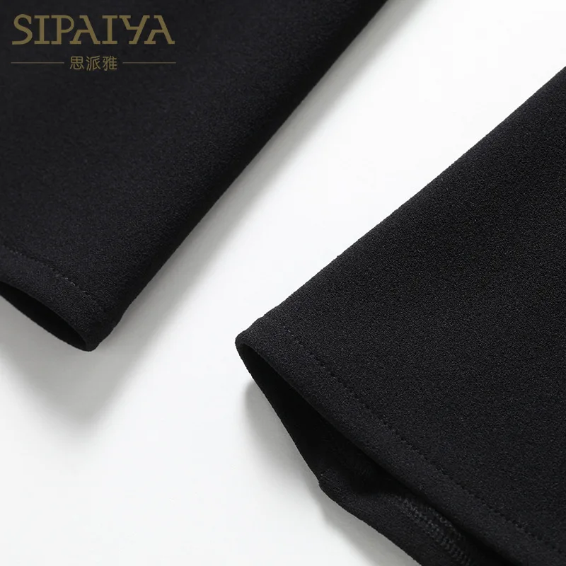 

New Paiya bellbottoms winter slim slim flared trouser black trousers casual pants female trousers