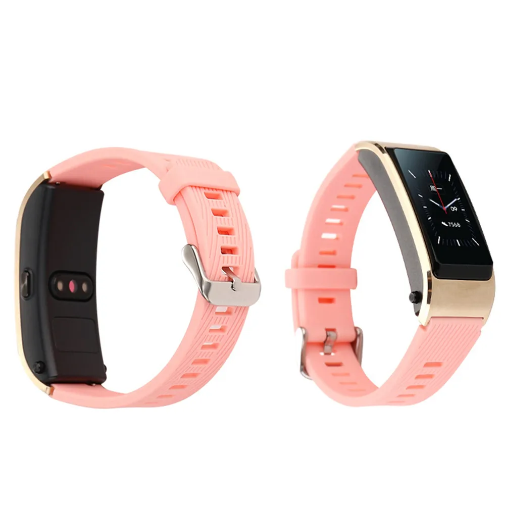 ТПУ браслет на запястье ремешок для huawei TalkBand B5 спортивные Смарт-часы 7 цветов замена ремешок для часов Ремешки для huawei часы
