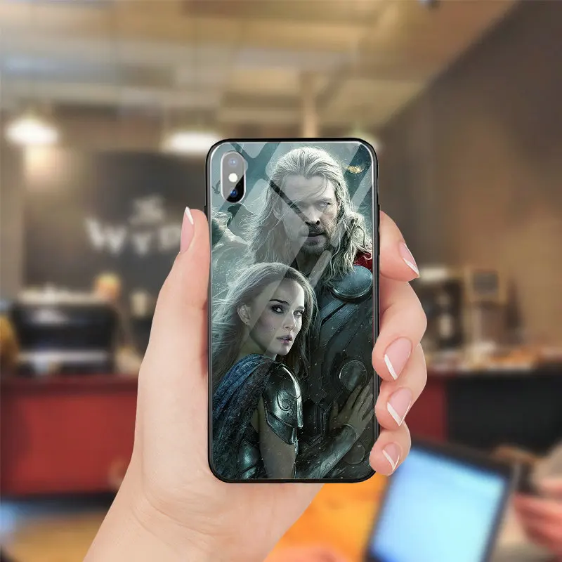 Для iPhone 5 5s se 8 7 6 S Plus X XR XS Max Coque оболочки сумки ПК ТПУ закаленное Стекло мобильного