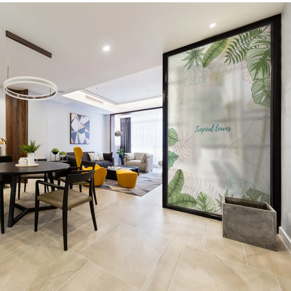 Стеклянная пленка для окна DICOR прозрачный Декор дома гостиной BLT1258|cling window film|window