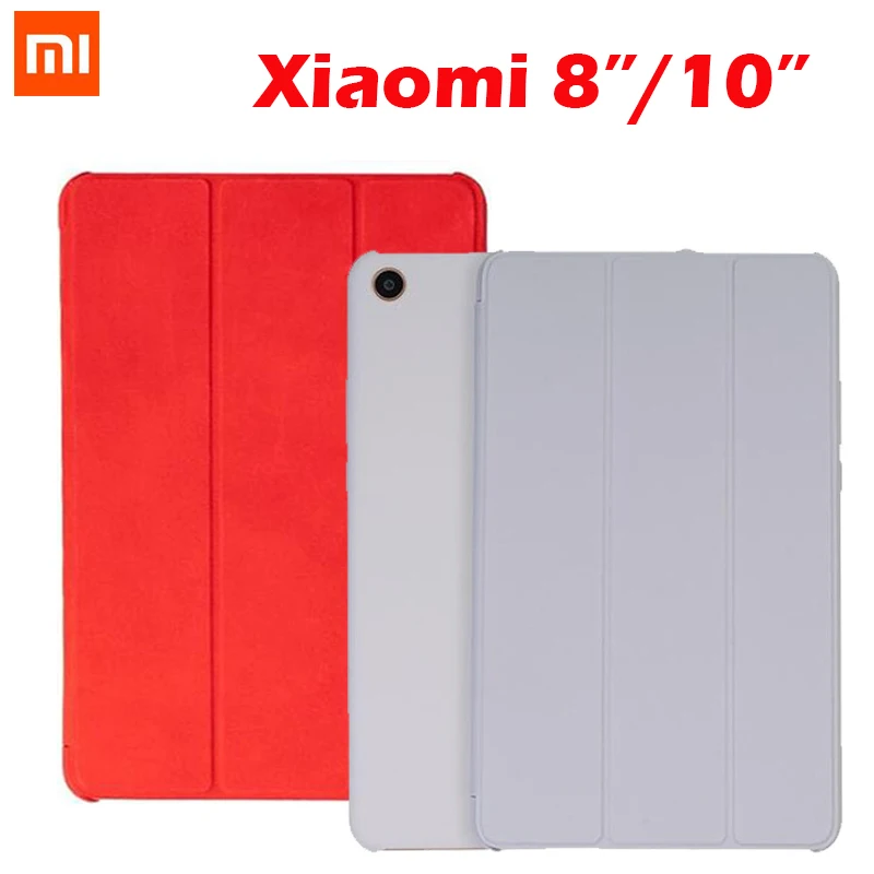 Оригинальный кожаный чехол Xiaomi MiPad 4 / Puls умный флип для MI pad Tablet 8 &quot/4 Plus 10&quot