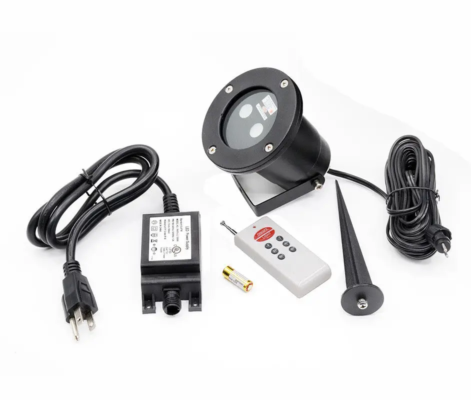 IP65 Водонепроницаемый Звездный проектор Лазерный Рождественский свет Наружный