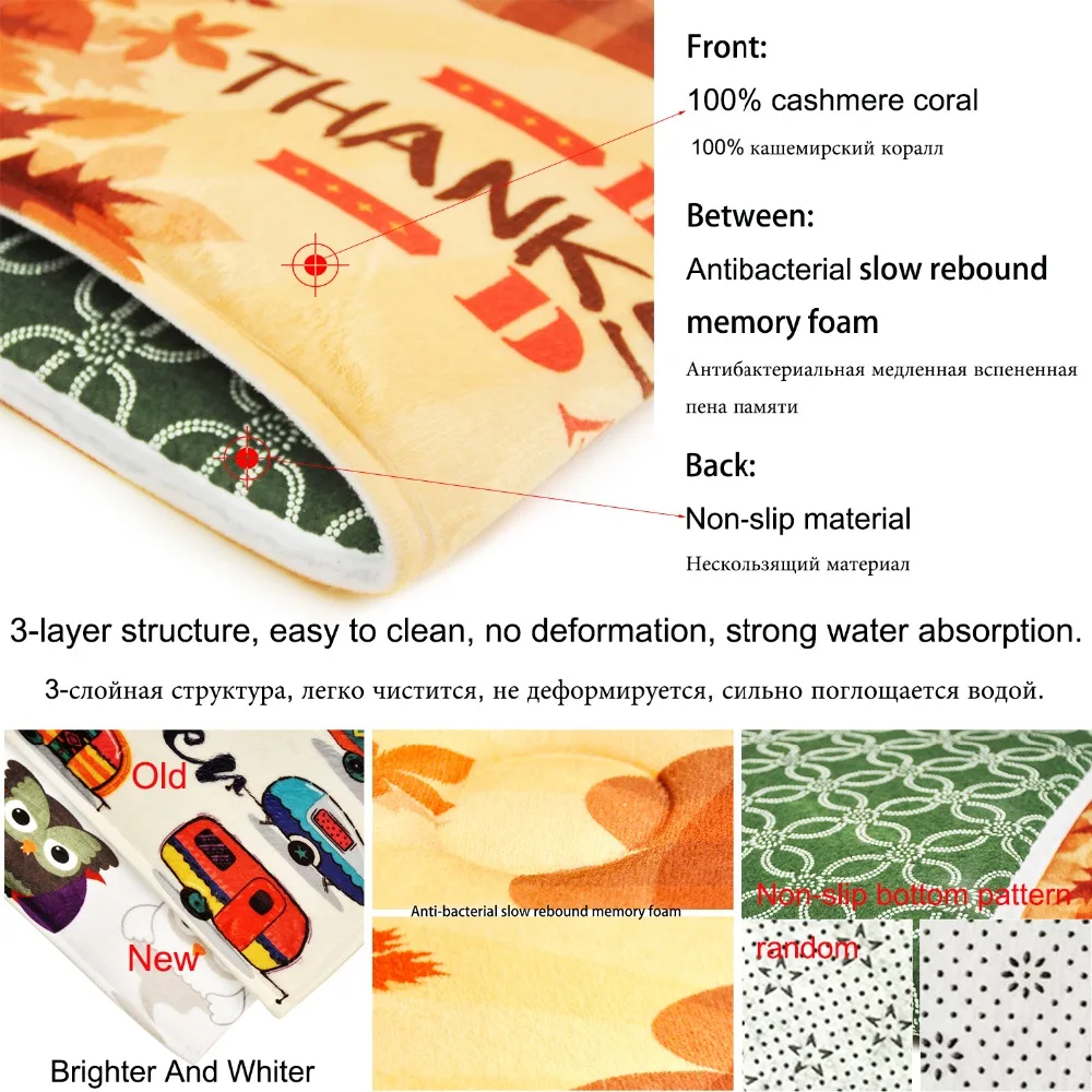 Коврик из пены с эффектом памяти ковер черно-белыми полосками для дома гостиной