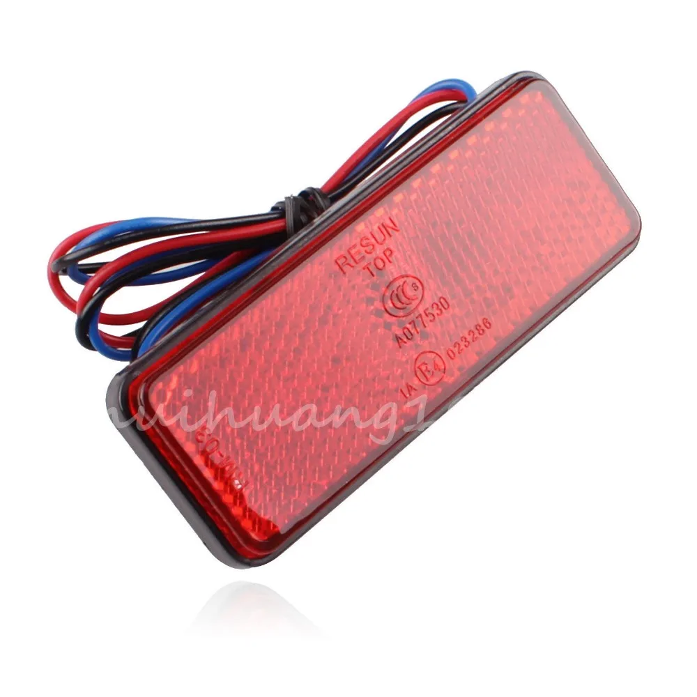 2 шт. мотоциклетные универсальные 24LED поворотные сигналы задние тормоза номерные