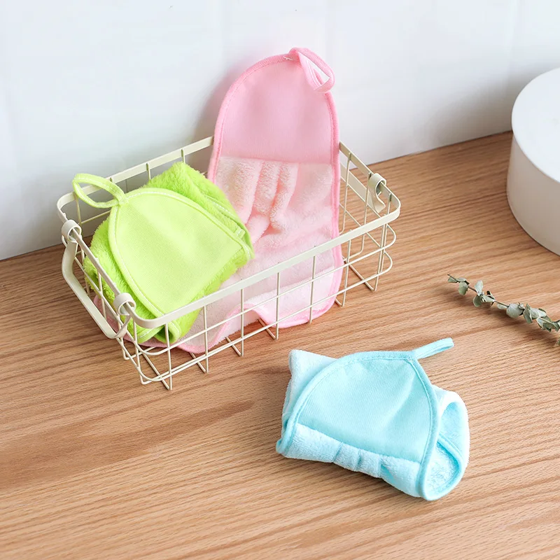 Модное цветное детское полотенце для рук кухни ванной подвешивания мягкое