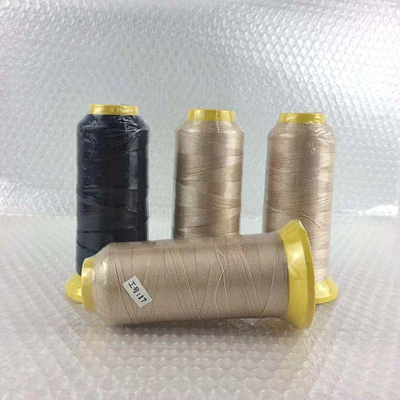 

Нейлоновая плетеная нить для бразильских человеческих волос, 1 рулон, черные, коричневые, светлые волосы для наращивания, профессиональный ...