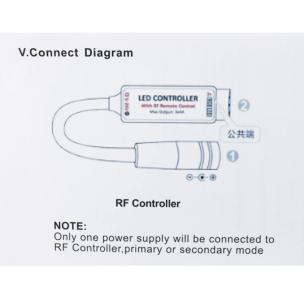 10 шт. RF Беспроводная Светодиодная лента пульт дистанционного управления DC5V 24V 12 В
