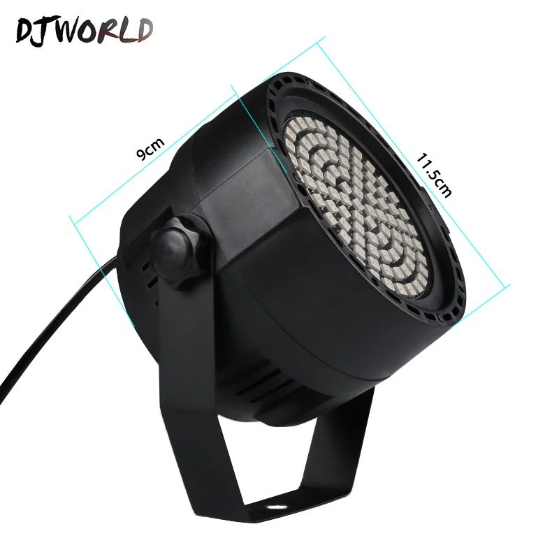 Маленький 91 RGB смешанный LED DMX сценическое освещение стробоскопы диско DJ Домашний