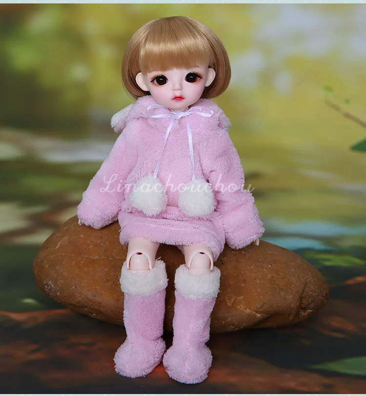 Новое поступление LinaChouchou хлопок конфеты крем bjd sd кукла для девочек День рождения Рождество Лучшие подарки