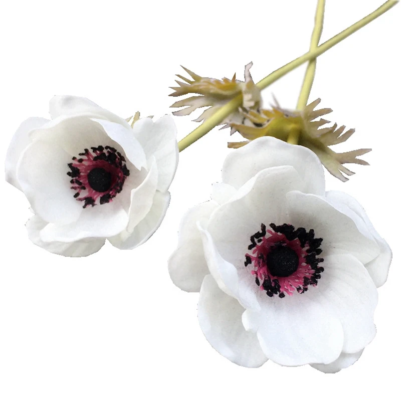 Искусственные цветы Anemone шелковые Флорес искусственные для настоящего