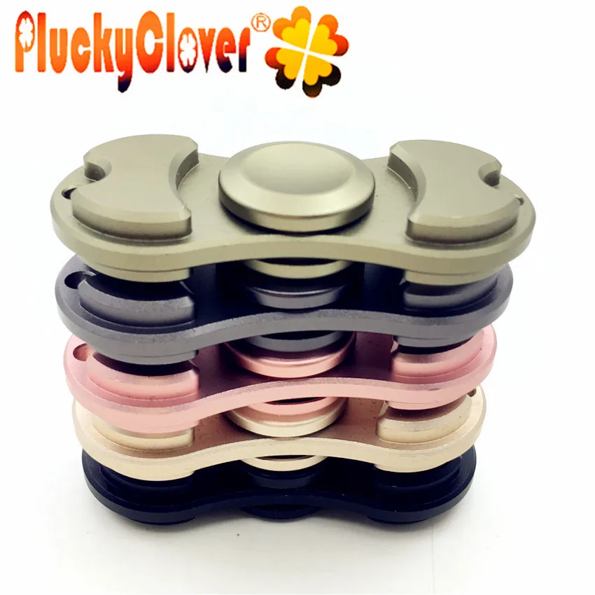 1 шт. латунный/алюминиевый/медный Спиннер металлический ручной с двумя